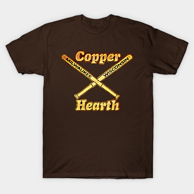 Milwaukee Copper Hearth Slow Pitch Softball T-Shirt by Kitta’s Shop